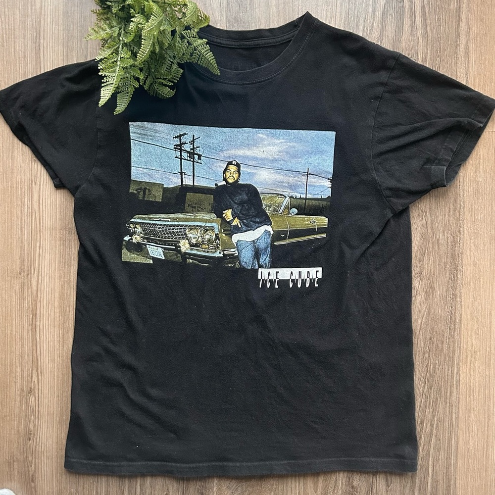 Vintage Ice Cube Tee - Black - L